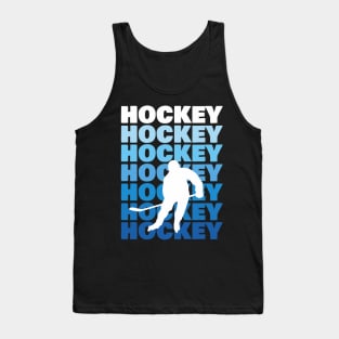 Hockey Typography Tank Top